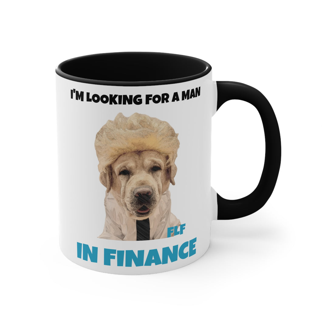 I'm Looking For A Man In Finance Mug